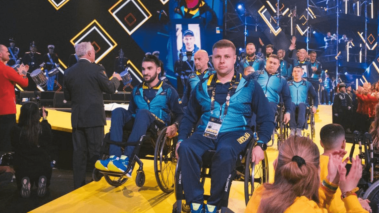 Сборная Украины на "Играх непокоренных"