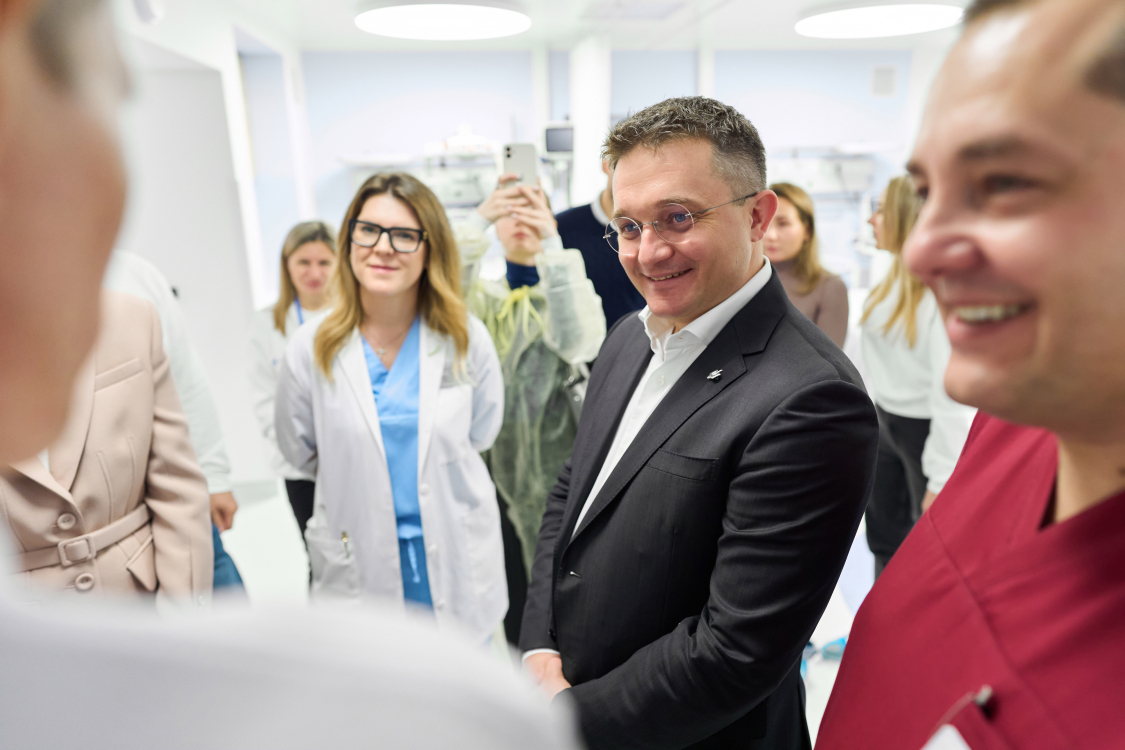 Оновлена реанімація Інституту Амосова для маленьких пацієнтів