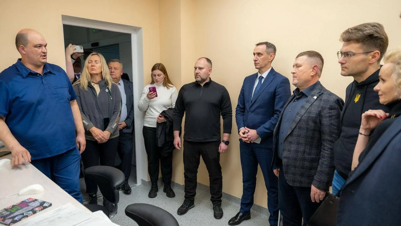 Міністри охорони здоров'я в реабілітаційному центрі на Полтавщині