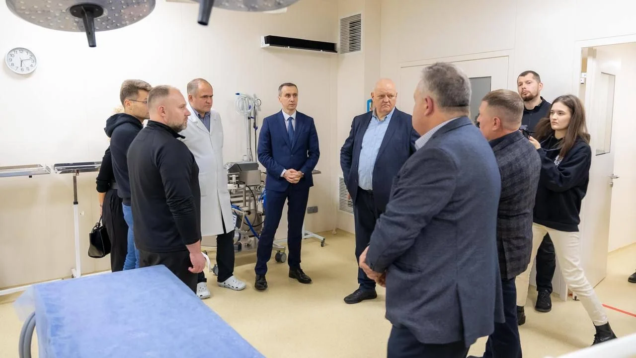 Міністри охорони здоров'я в реабілітаційному центрі на Полтавщині