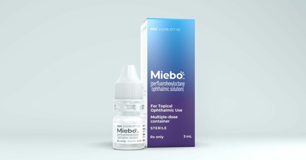 FDA одобрило Miebo — глазные капли для лечения синдрома сухого глаза