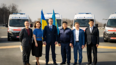 Україна отримала 10 спеціалізованих реанімобілів для «екстренки»