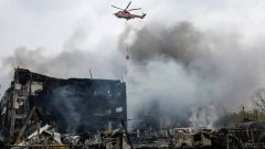 Во время атаки на Киев уничтожены лекарства на $100 млн: повреждён склад компании «Оптима-Фарм» /ДСНС