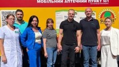 Аптечна мережа 9-1-1 запустила мобільну аптеку на прифронтовій Херсонщині /Прес-служба «Аптечна мережа 9-1-1»