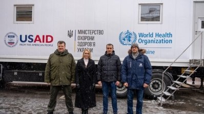 Украина получила мобильную лабораторию для контроля за инфекционными заболеваниями /Пресс-служба Министерства здравоохранения Украины