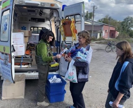 Аптека 911 помогла жителям деоккупированных городов Харьковщины /АПАУ