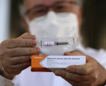 Бразилия получила 1 млн доз вакцины CoronaVac