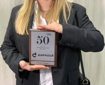 «Дарниця» серед «ТОП-50 найкращих компаній України 2021»