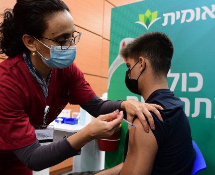 Изриаль начинает вакцинацию детей от 12 лет вакциной Pfizer