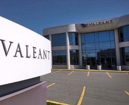 Квартальный объем продаж фармацевтической компании Valeant сократился на 11%