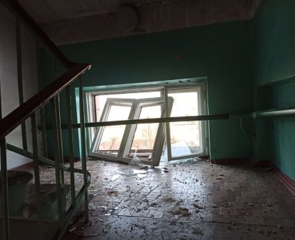 Оккупанты разрушили городскую больницу в Рубежном