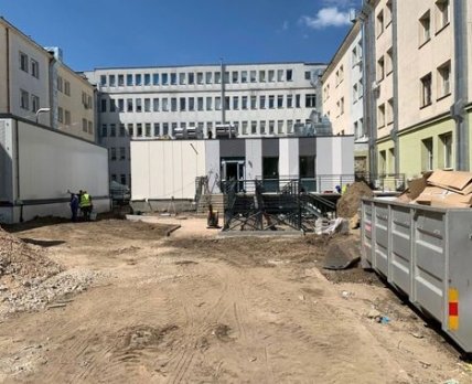 Строительство модульных больниц Фото: /Пресс-служба Министерства здравоохранения Украины