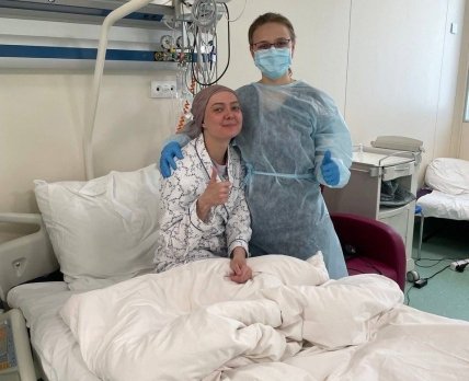В детской больнице Охматдет впервые провели трансплантацию костного мозга взрослому /Facebook