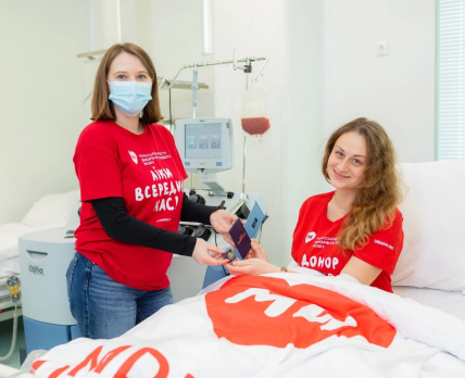 Українка вперше стала донором кісткового мозку для іноземного пацієнта
