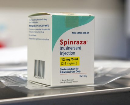 МОЗ вперше одержало понад 150 флаконів препарату Spinraza