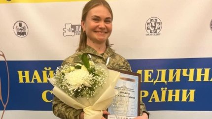 «Лучшей медсестрой Украины» признана сержантка Татьяна Харченко