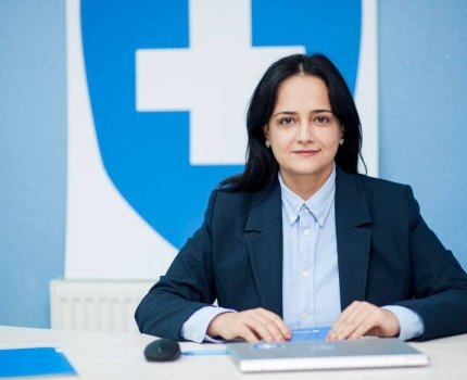 Голова Національної служби здоров'я України Наталія Гусак