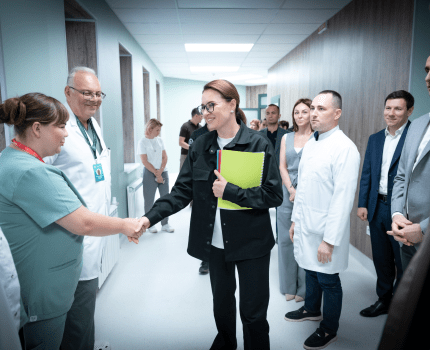 Юлия Свириденко сообщила о строительстве подземного медицинского корпуса в Харьковской областной больнице /КМУ