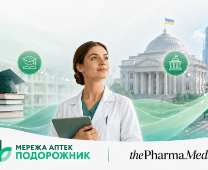 «Фармацевт 2030: освіта, держава, кар’єра»: спільний проєкт The Pharma Media та мережі аптек «Подорожник»