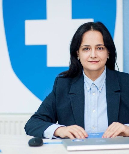 Голова Національної служби здоров'я України Наталія Гусак