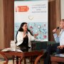 На фото: Дарья Бондаренко, исполнительный директор Ассоциации «Операторы рынка медицинских изделий» AMOMD® и Владимир Чекалин, начальник Отдела государственного рыночного надзора за оборотом медицинских изделий Госликслужбы Украины. /Пресс-служба Ассоциации «Операторы рынка медицинских изделий»® AMOMD®