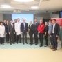 Міністр охорони здоров’я Віктор Ляшко під час візиту з федеральним міністром праці та економіки Австрії Мартіном Кохером до НДСЛ «Охматдит» Фото: /Прес-служба МОЗ України