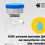 МОЗ и МЗУ заключили трехлетние договоры на закупку инновационных лекарств от гемофилии