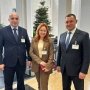 Марина Слободніченко під час зустрічі з представниками Данського агентства з лікарських засобів у межах обговорення реформ охорони здоров’я України
