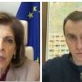Стелла Кириакидес и Виктор Ляшко во время онлайн-общения. /Twitter