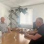 Сергій Демчук і Тарас Пронів під час зустрічі, 25 травня, у Тернополі. Фото: /Facebook