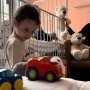 Олена з двома синами у лікарні Любліна. Фото: Факти
